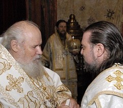 With Patriarch Alexei II